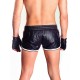 Mister B Leather Sport Shorts pantaloncini sportivi in pelle