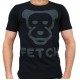Mister B FETCH T-shirt Black cucciolo nera