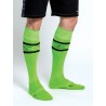 Mister B URBAN Football Socks with Pocket Neon Green calzettoni "football" verde neon