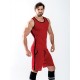 Mister B URBAN Manchester Tank Top Red canotta rosso nero