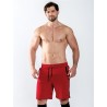 Mister B URBAN Sheffield Shorts Red calzoncini rosso nero