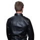Mister B Leather Police Shirt Long Sleeves camicia in pelle maniche lunghe