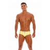 Mister B JOR Smile Swim Brief Yellow beachwear slip costume da bagno